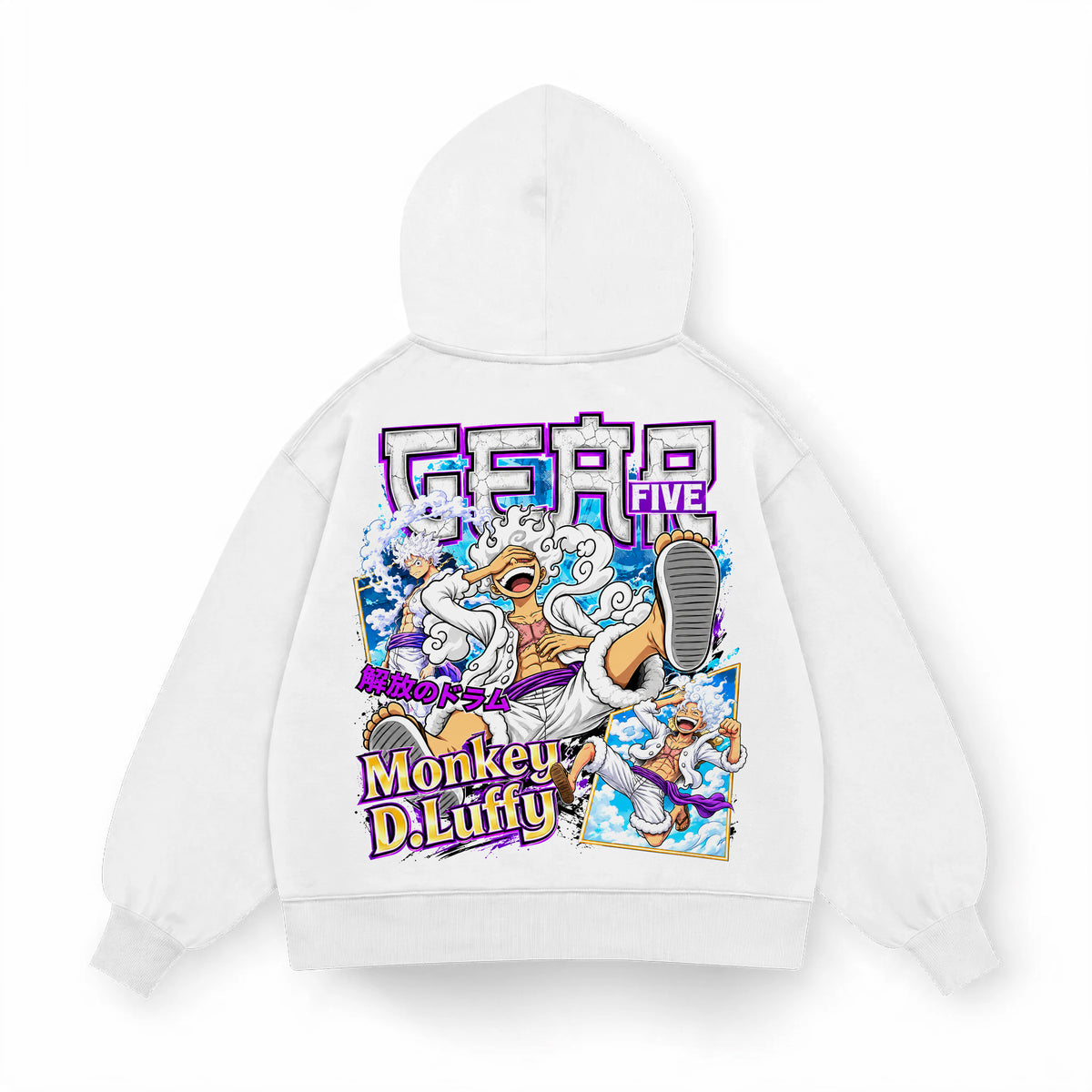 Monkey D Luffy Gear 5 - One Piece - Hoodie