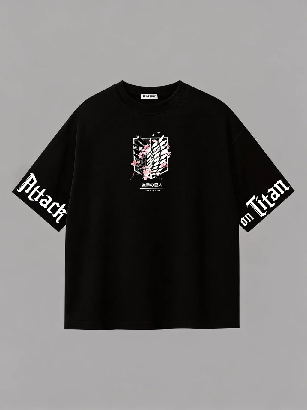 Attack on Titan Flowers - AOT - T-shirt