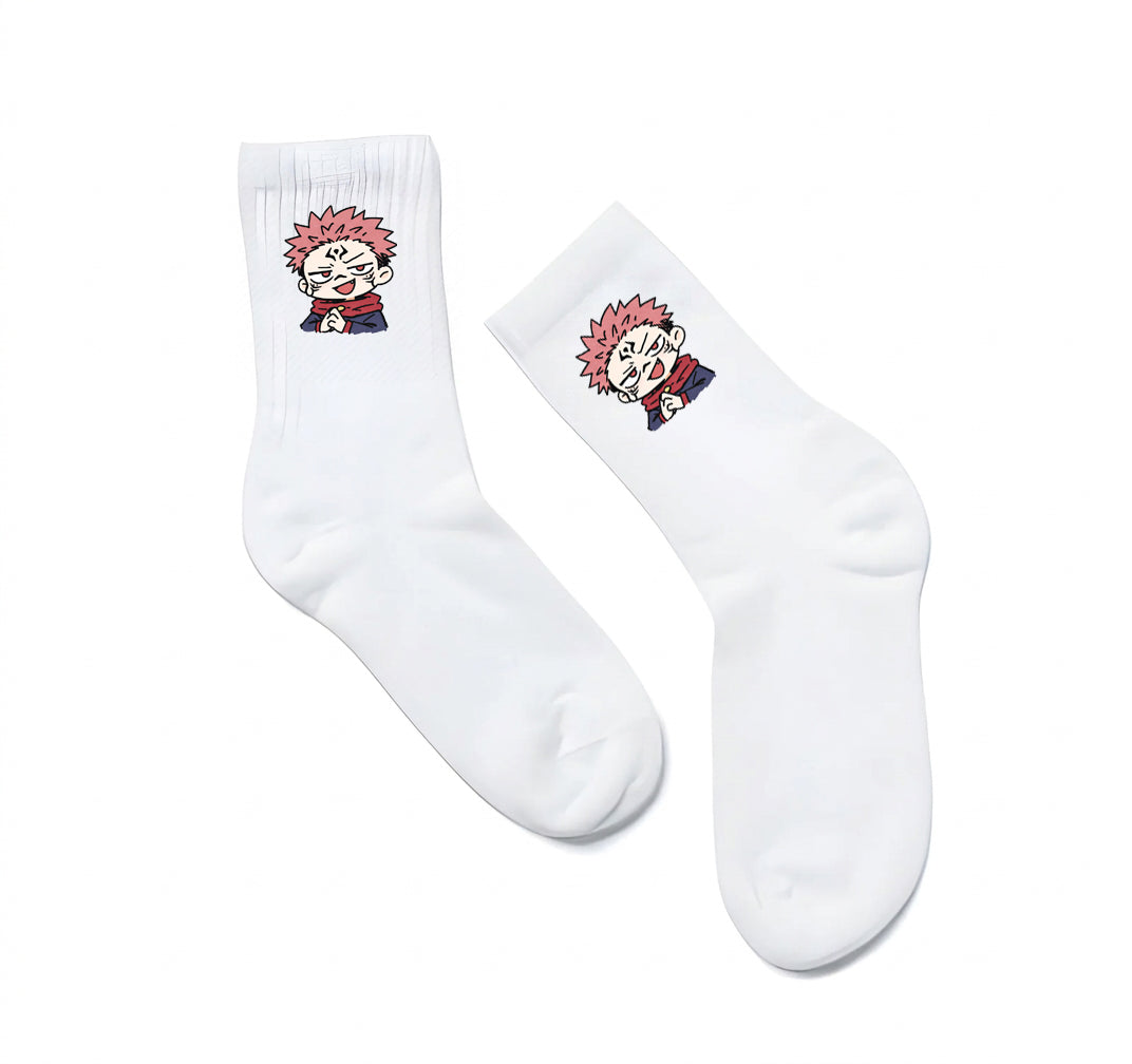 Chaussettes Sukuna – Style Anime Japonais | Confort & Design Unique