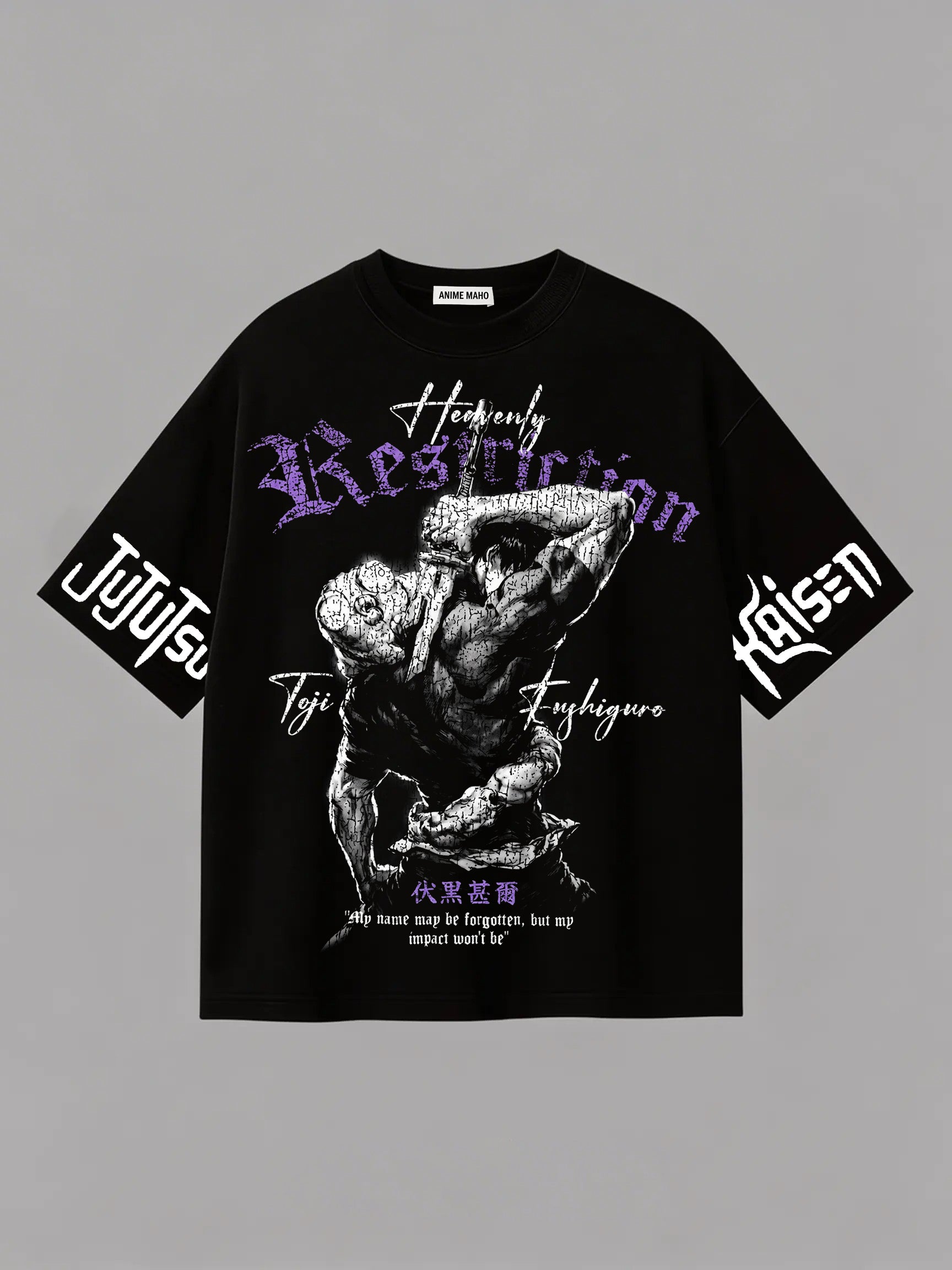 Toji Fushiguro Black  - Jujutsu Kaisen - T-shirt