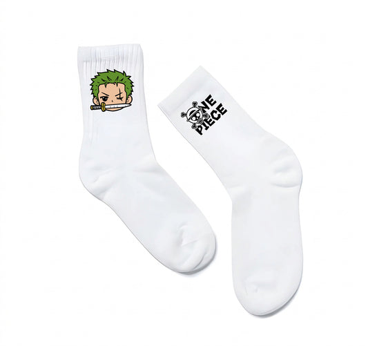 Chaussettes Roronoa Zoro One piece – Style Anime Japonais | Confort & Design Unique